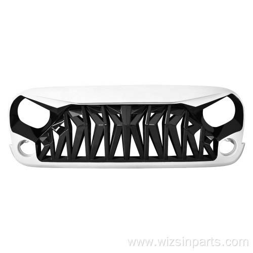 Shark Grille For Jeep Wrangler JK JKU 2007-2018